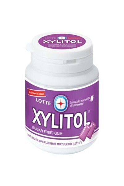 Lotte Xylitol علكة بنكهة التوت والنعناع خالية من السكر من لوتي اكسيليتول - 58...