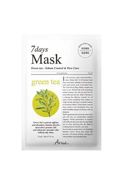 Ariul Ariol 7-day pore purifying green tea essence paper mask - 23ml
