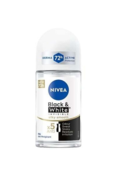 NIVEA Black and White Invisible Silky Smooth Antiperspirant Deodorant for Wom...
