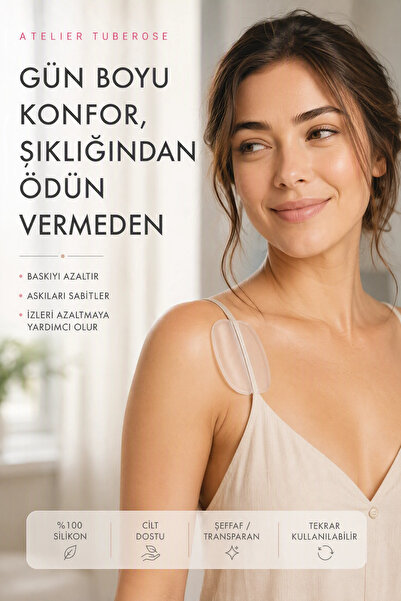 Atelier Tuberose Μαξιλαράκι για ιμάντες ώμου σουτιέν από σιλικόνη