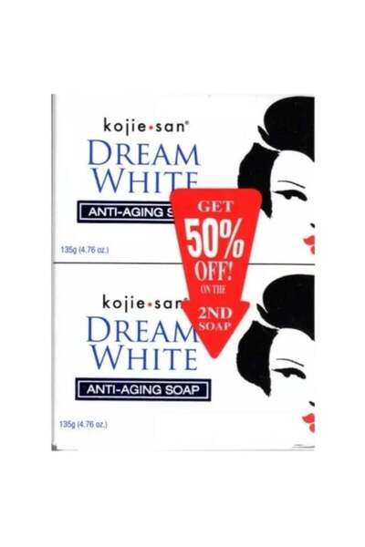 Kojie San Dream white soap with kojic acid from koji san-2 x 135 gr