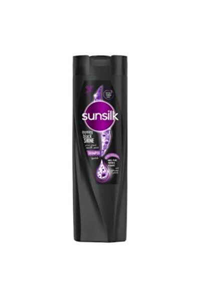 Sunsilk شامبو لمعان ساحر للشعر الأسود من صانسيلك - 400 مل