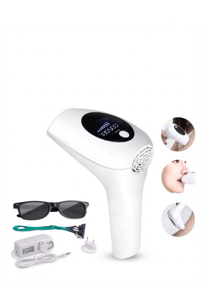 LCD Ekranlı IPL Lazer Epilasyon Cihazı ve Bakım Seti