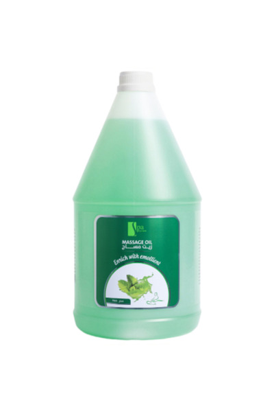 Spa System زيت مساج بالنعناع من سبا سيستم - جالون