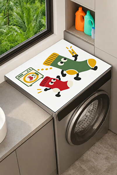 Valerine Life Clothes Dryer Top Organizer Mat Liquid-Proof Cover Lost Socks