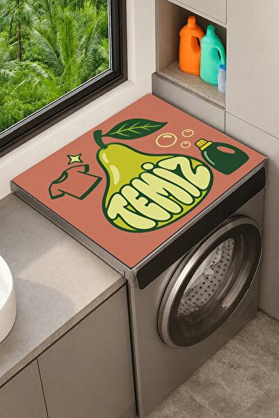 Valerine Life Clothes Dryer Top Organizer Mat Liquid-Proof Cover Tertemiz Armut
