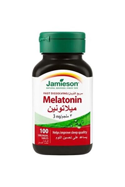 Jamieson Melatonin Rapid Release 3Mg Sublingual Tablets by Jamison - 100 Tablets