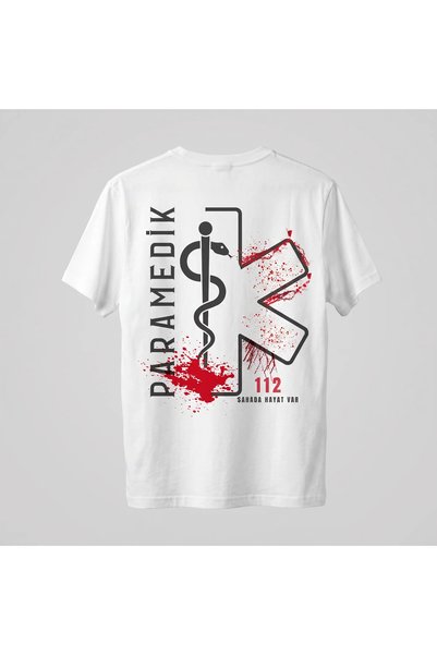 Dune Clothings Sahada Hayat Var Sırt Baskılı T-shirt