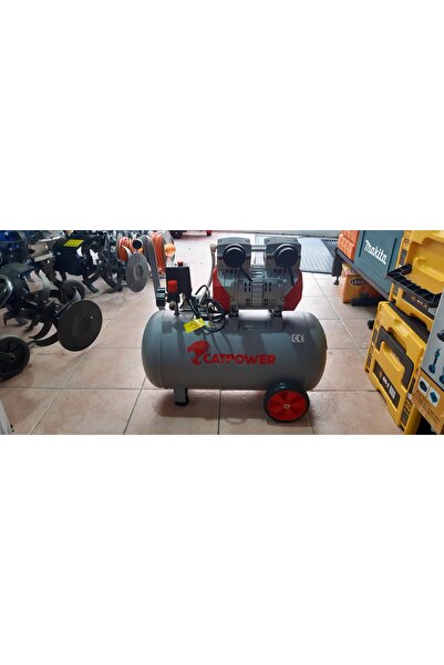 Cat Power 1154 50 Litre Yağsız Sessiz Hava Kompresörü 2 Hp