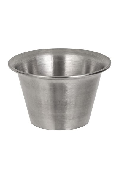 OEM Recipient din inox argintiu 75 ml, pentru sosuri și dip