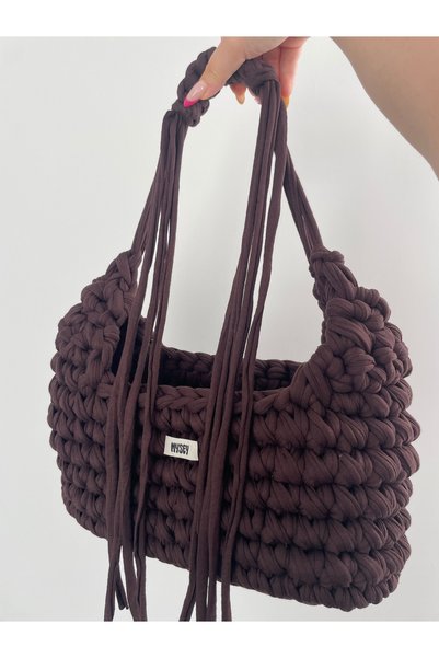 Eranura Women's Brown Adjustable Strap Hand and Shoulder Bag