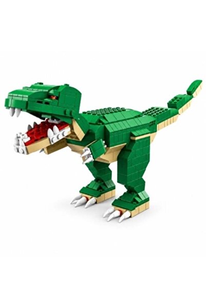 velve Dinosaur T-Rex Construction Set, 1000 τεμάχια, 6 σε 1, δημιουργικό παιχ...