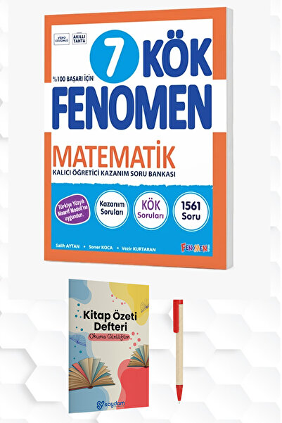 Fenomen Yayıncılık 2027 BASIM FENOMEN 7.SINIF KÖK MATEMATİK SORU BANKASI