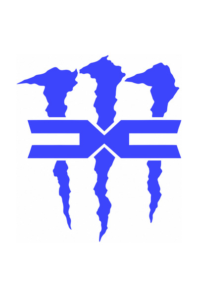 Oracal Autocolant Nou Dacia Monster Badge – Siglă Dacia cu Gheare - 20cm, Alb...