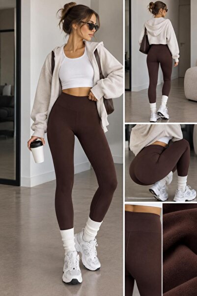 Riowela Γυναικείο casual και αθλητικό κολάν με ενισχυτικό αποτέλεσμα ψηλόμεσο
