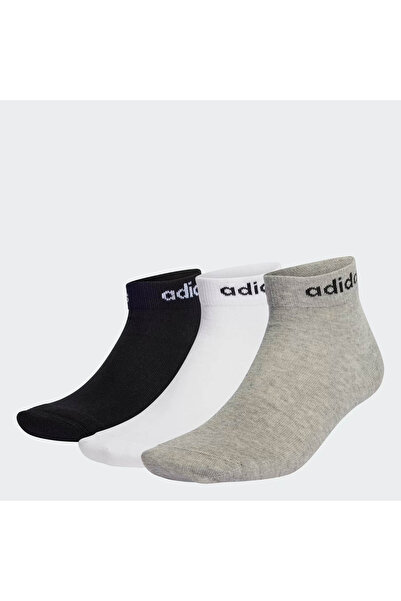 adidas Think Linear Bilek Boy 3 Çift Çok Renkli Unisex Çorap IC1306