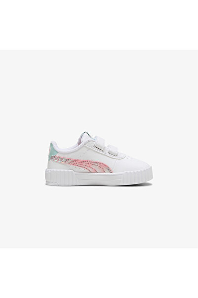 Puma Carina 3.0 Space Belle Baby Pink White Sports Shoes