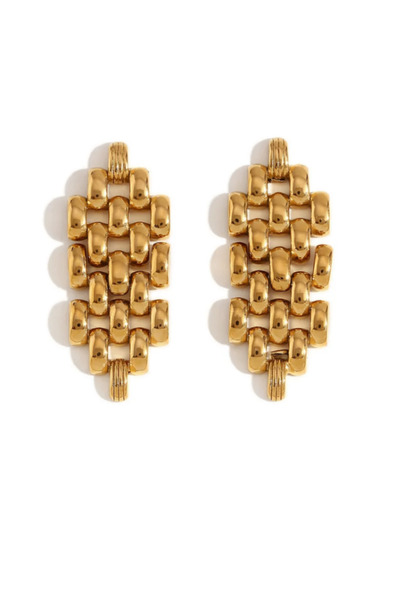 Bareeque Jewelry Orléne Golden Earrings