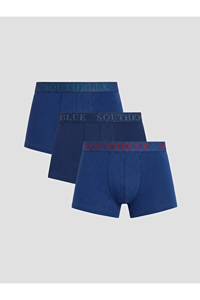 LC Waikiki Standard Fit Cotton Flexible Men's Boxer 3-Pack (W6)