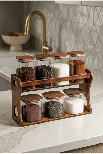 Generic Jars for Organizing Spices and Seasonings and Multi-Purpose Storage C...