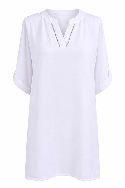 trender O6481 Ecru Women's Blouse 27Kr27000281