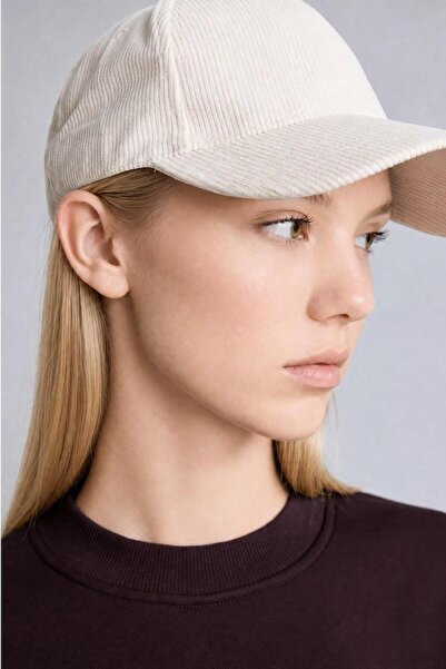 DeFacto Women's Corduroy Cap Hat (26 Wn)