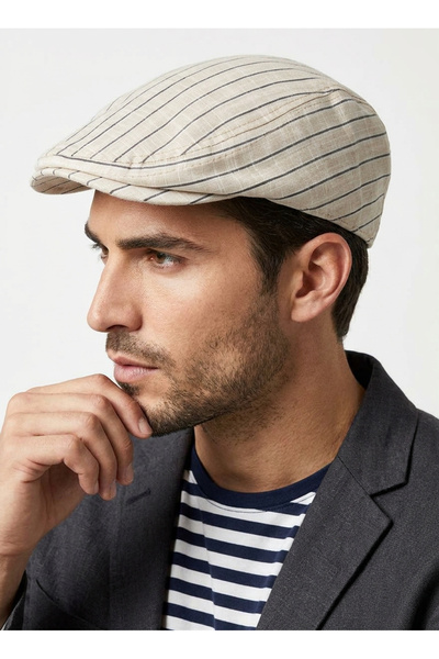 STELLA VESTİNO Summer Linen London Cap - Lightweight Casual Sports Hat