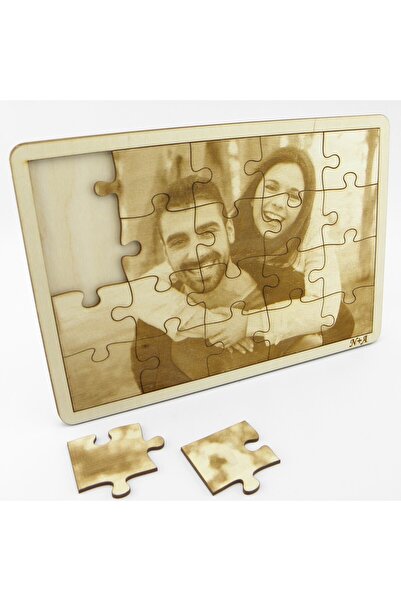 Generic Brand Χάραξη Φωτογραφίας Puzzle σε Ξύλο