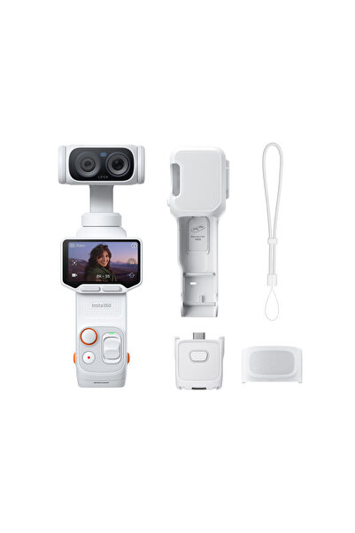 Insta360 Camera cu Gimbal Luna Ultra 8K, Senzor 1", Obiectiv Leica, Zoom Opti...