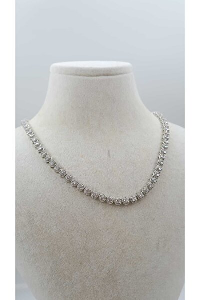 Jerie Special Design Round Mount Waterway Necklace
