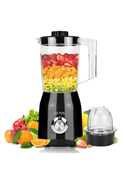 Denx 2-in-1 Juicer Blender 1500W High Power with Grinder, 1.5L Capacity, Over...