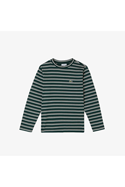 Lacoste Çocuk Bisiklet Yaka Yeşil T-Shirt