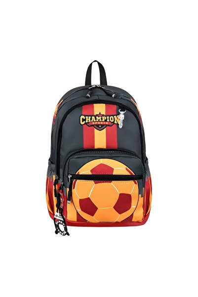 travelp Ultra Lüks Suya Dayanıklı Galatasaray Erkek Çocuk Ortopedik İlkokul Ç...