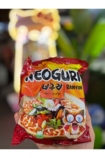 nongshim Neoguri Hot Spicy Seafood Ramyun - Deniz Ürünlü Acılı Kore Noodle (1...
