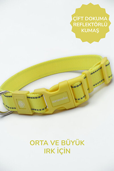 CARAMELOS REFLEKTÖRLÜ KÖPEK TASMASI, BÜYÜK VE ORTA IRK KÖPEK TASMASI, KÖPEK B...