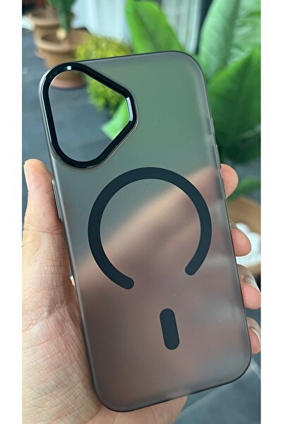 EDELFU iPhone 17 uyumlu - MagSafe Mat Mika Kapak, Koruyucu ve Tuşları Hassas Kaliteli Kılıf