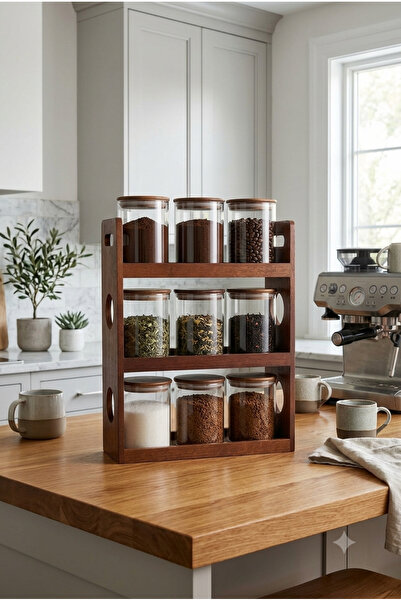 Generic Jars for Organizing Spices and Seasonings and Multi-Purpose Storage C...