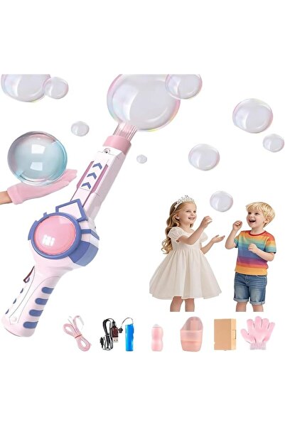 BOOMBOOMBOOM Elastic Bubble Fog Wand, Colorful Smoke Bubble Machine, Bubbles ...