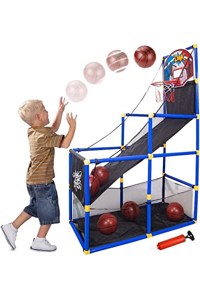 AbaqCasa Basketball Hoop Arcade Game Toy Basketball Hoop Shooting Training Sy...