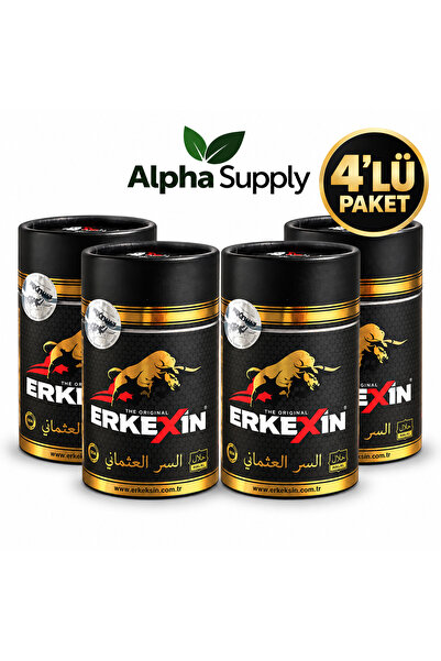 Genel Markalar ERKEXIN Bitkisel Karışımlı Macun 4'lü Set 12 x 15 g – Özel Sil...