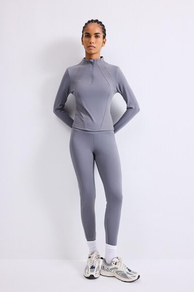 DeFacto High Waist Waist-Hugging Band Sports Leggings H5215Ax26Au