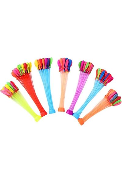 GENERAL 333PCS Small Water Balloons Bulk for Summer Splash Fun Fight Games, P...