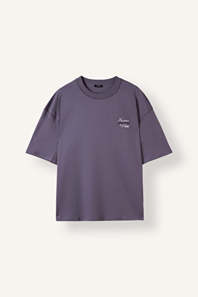 DeFacto Loose Fit Crew Neck Printed Short Sleeve T-Shirt H4903Ax26Au