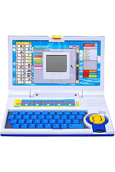 DMG TECH كمبيوتر محمول للأطفال من دي إم جي مع ماوس، جهاز تعليمي للأطفال لتعلم...