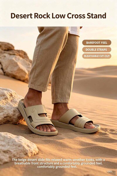 Khayrat Slipper Practical Slippers with a Wide Sole and Wide Opening |   All-...