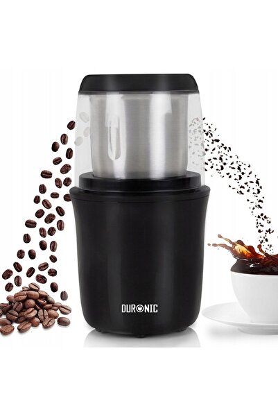 Duronic CG250 Râșniță electrică de cafea neagră |   250 W