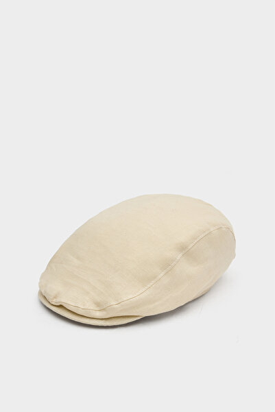 D'S Damat Ds Damat Beige Flat Hat