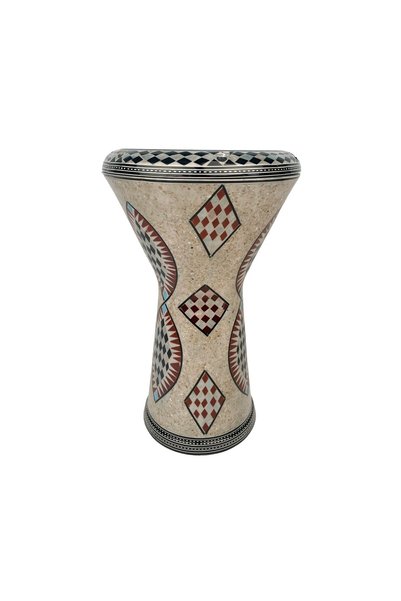 Alexandria 22'' Orijinal Mısır Döküm Profesyonel İşlemeli Darbuka - 22204