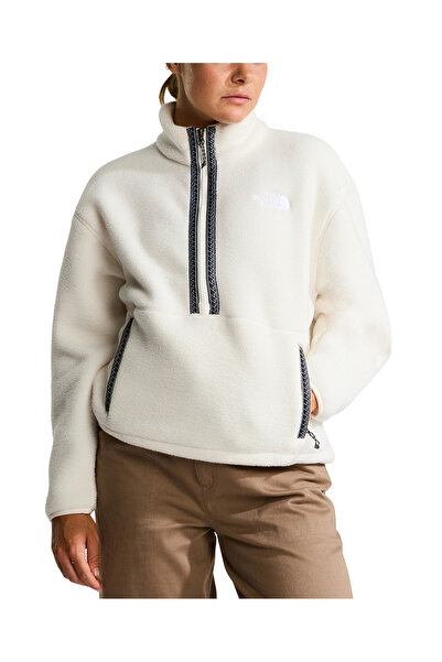 THE NORTH FACE Γυναικείο Fleeski 1/4 Zip Pullover Fleece Εκρού NF0A88Z3-QLI1