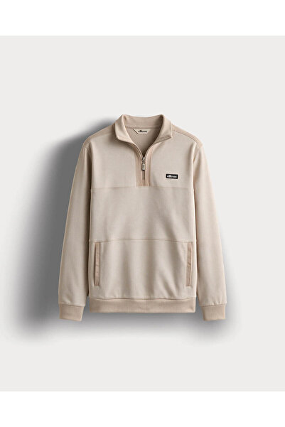 Ellesse Half Zip Stone Men's Sweatshirt 6Wm1025